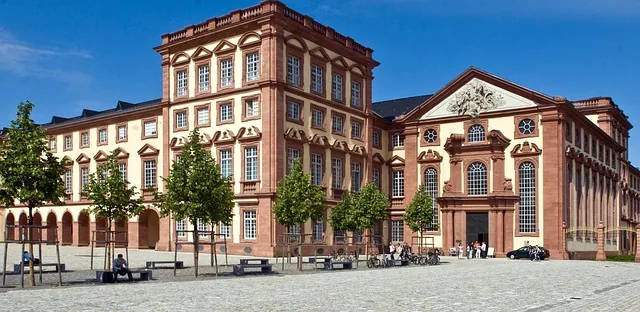 mannheim, castle, electoral palace, front view, mannheim, mannheim, mannheim, mannheim, mannheim