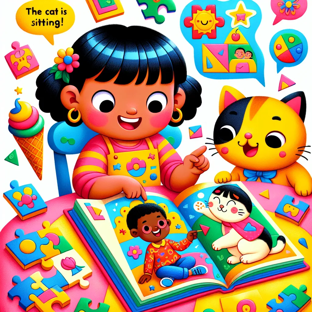 Einfache Wörter und Sätze lesen — Deutsch