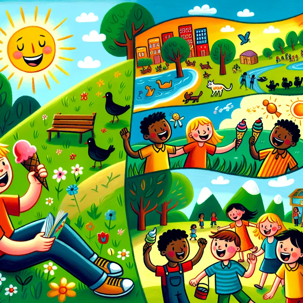 Erlebnisse zusammenhängend erzählen — Deutsch