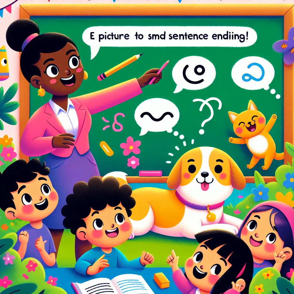 Satzzeichen: Punkt, Fragezeichen, Ausrufezeichen — Deutsch