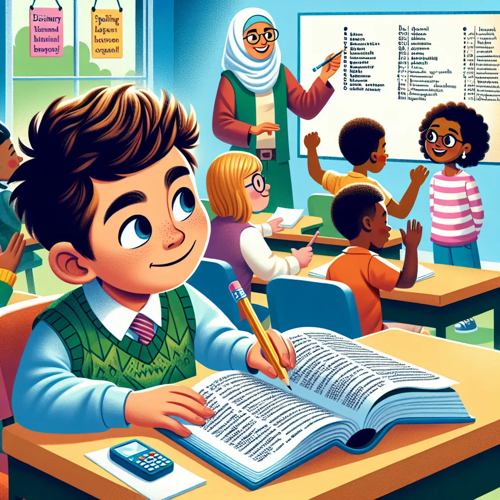 Wörterbuch benutzen und Rechtschreibregeln festigen — Deutsch