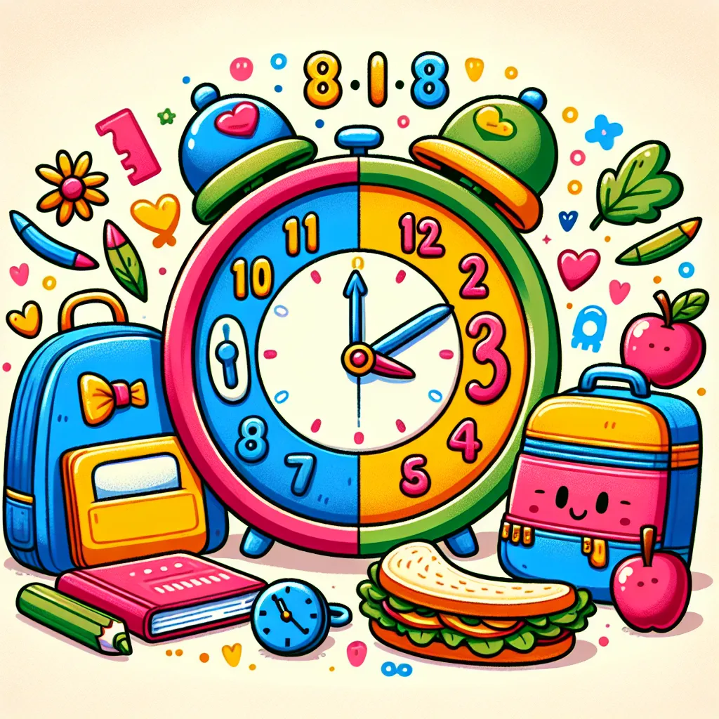 Uhrzeit – volle und halbe Stunden — Mathematik