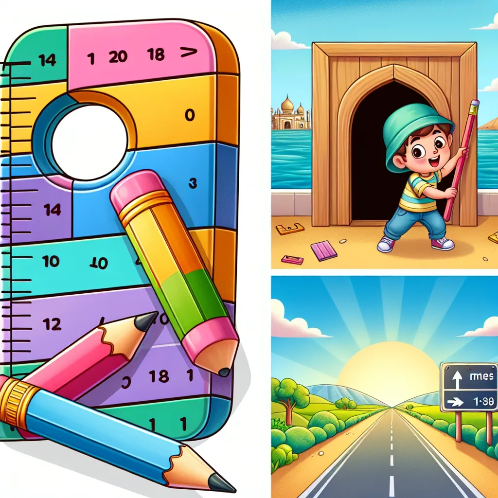 Längenmasse: mm, cm, m, km umrechnen — Mathematik