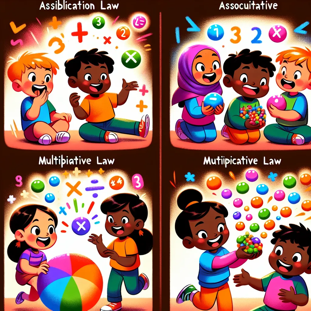 Rechengesetze: Kommutativ-, Assoziativ-, Distributivgesetz — Mathematik