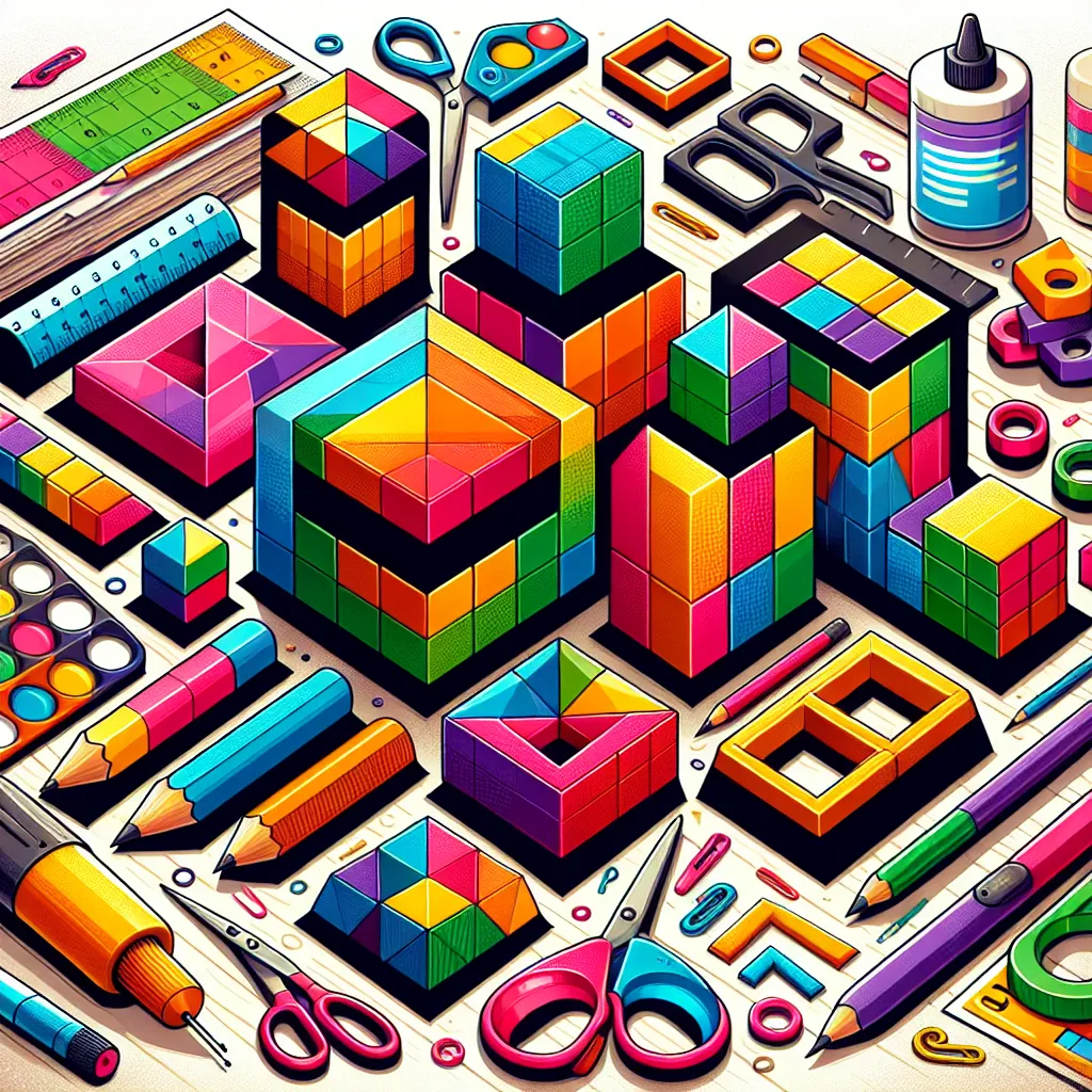 Netze von Körpern — Mathematik