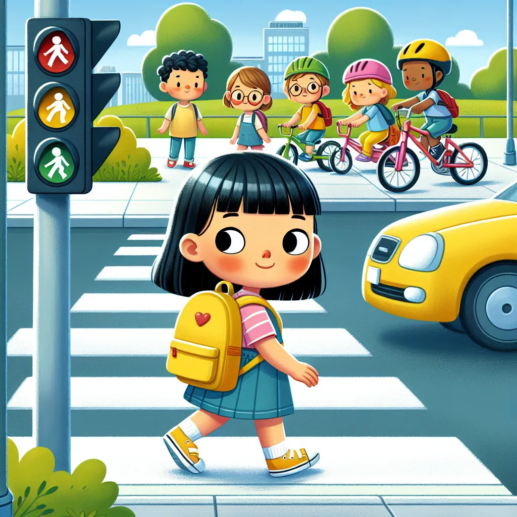 Mein Schulweg – sicher unterwegs — Sachunterricht