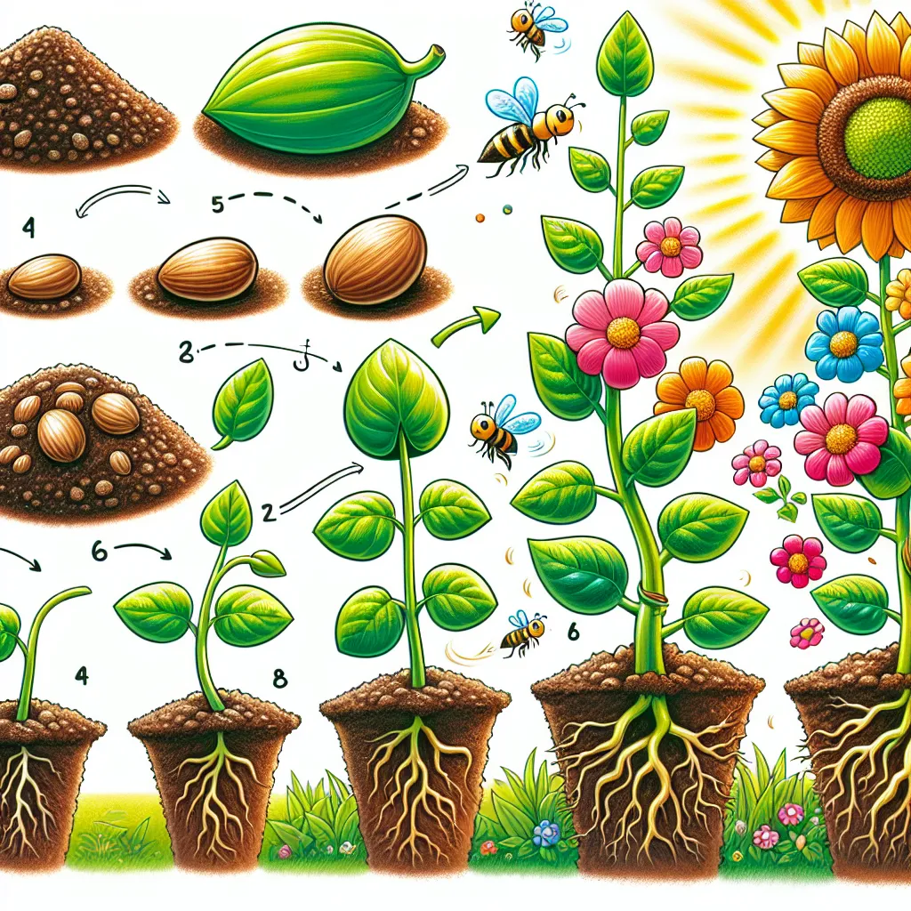 Wie Pflanzen wachsen – Keimung und Wachstum — Sachunterricht