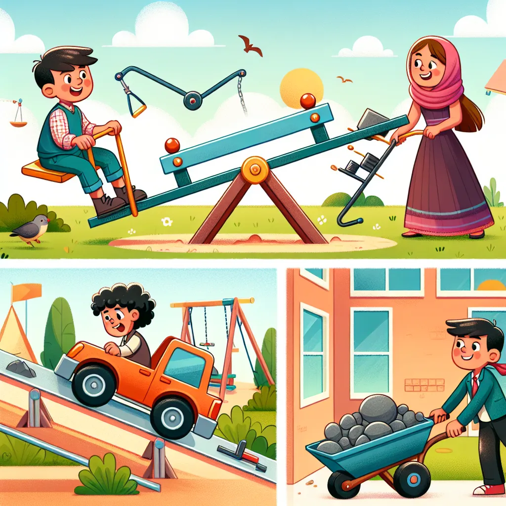 Einfache Maschinen im Alltag — Sachunterricht