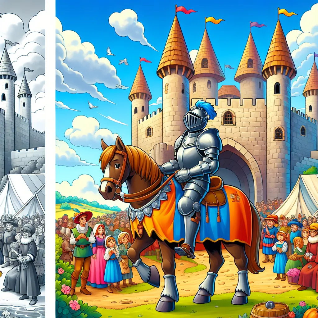 Leben im Mittelalter – Burgen und Ritter — Sachunterricht