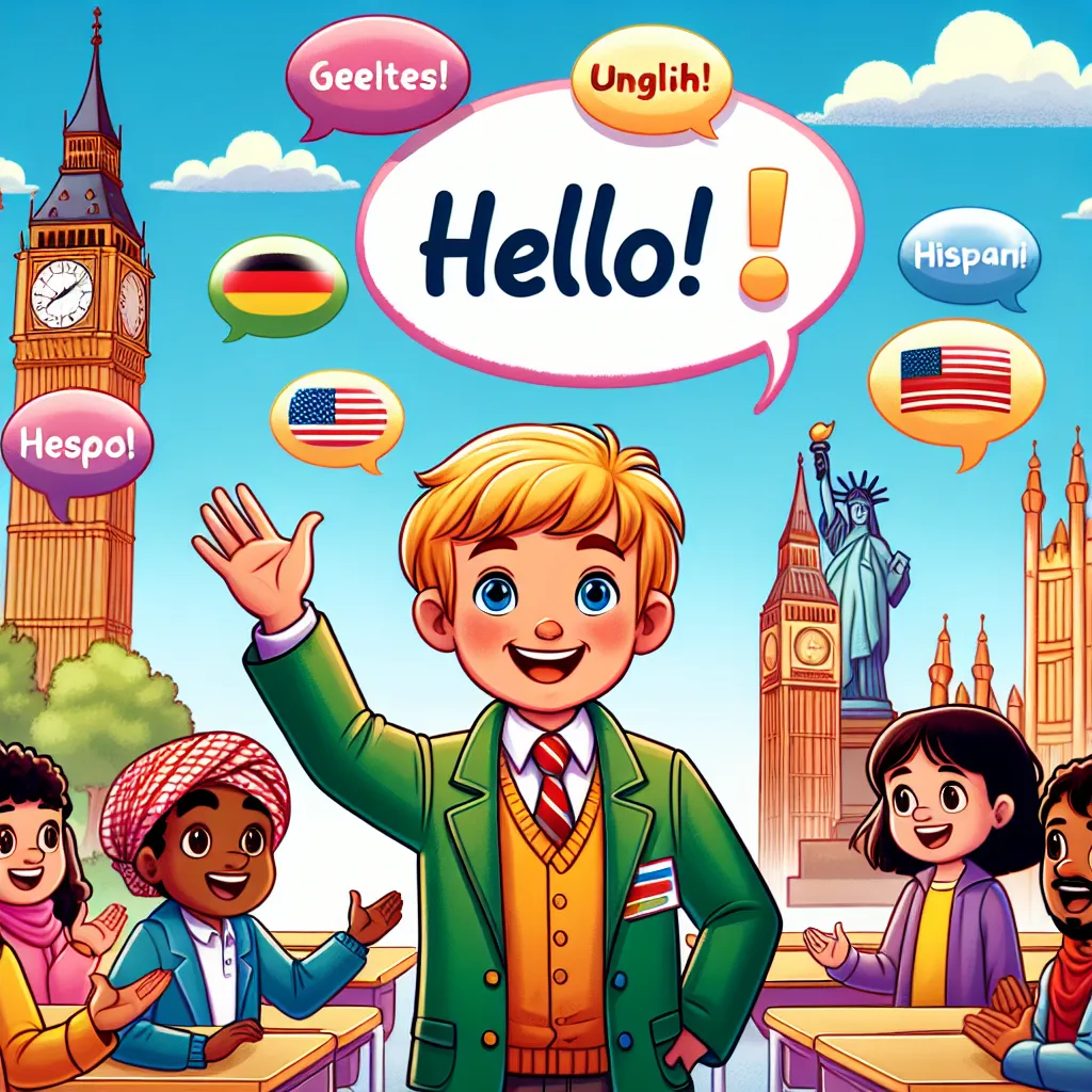 Hello! – Greetings and Introductions — Englisch