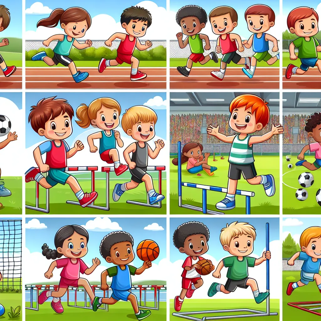 Laufen, Springen, Werfen – Grundbewegungen — Sport