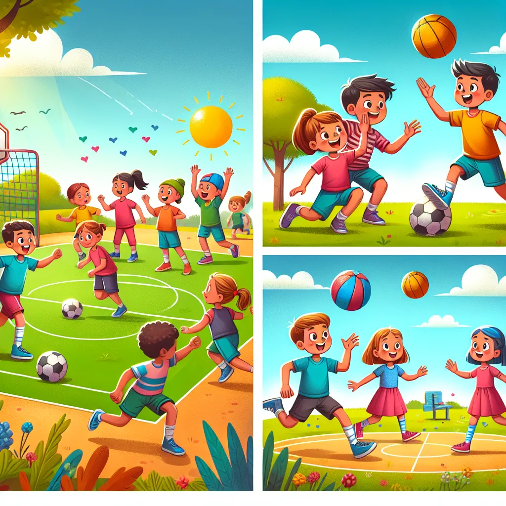 Ballspiele und Mannschaftsspiele einführen — Sport