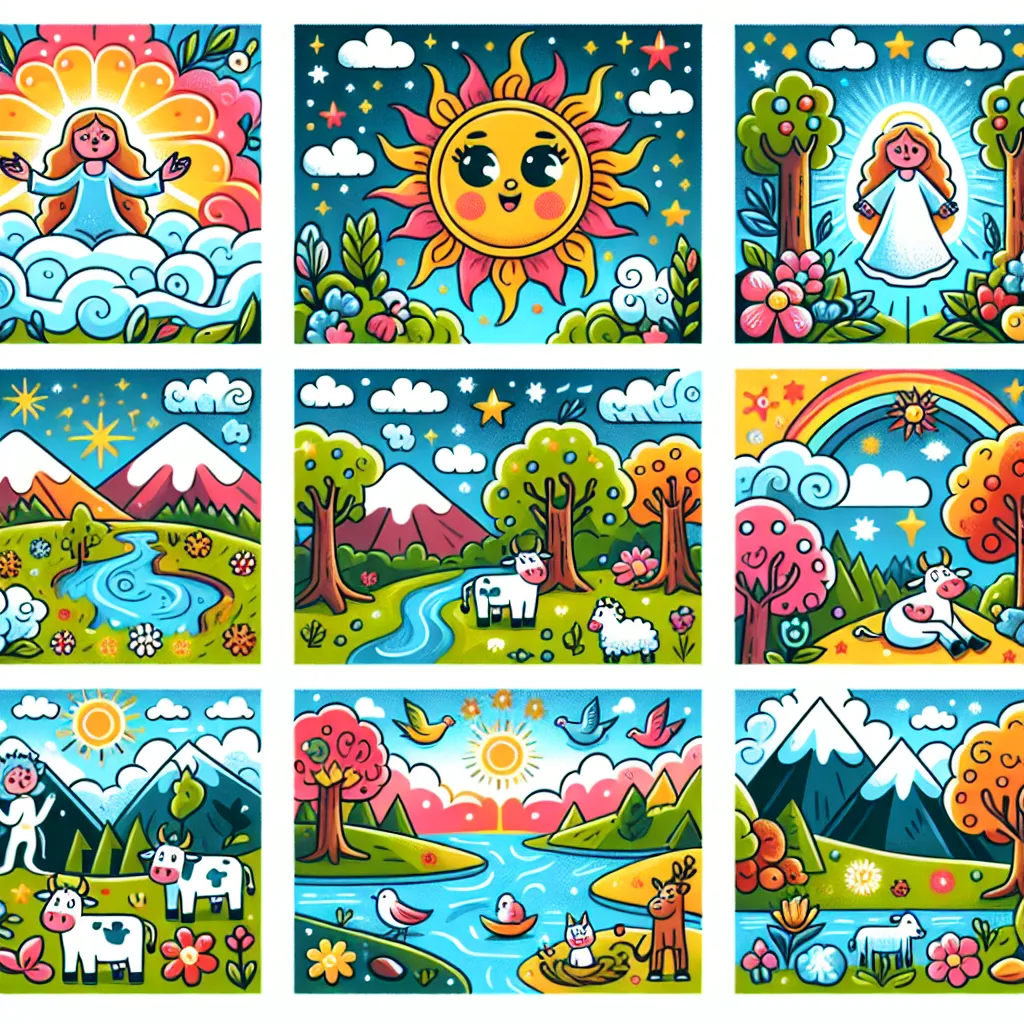 Biblische Geschichten – Schöpfungsgeschichte — Religion / Praktische Philosophie