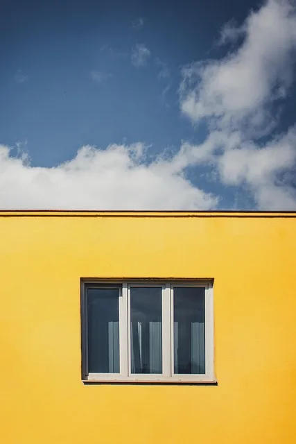 window, building, wall, sky, clouds, nature, architecture, minimal, landscape, osijek