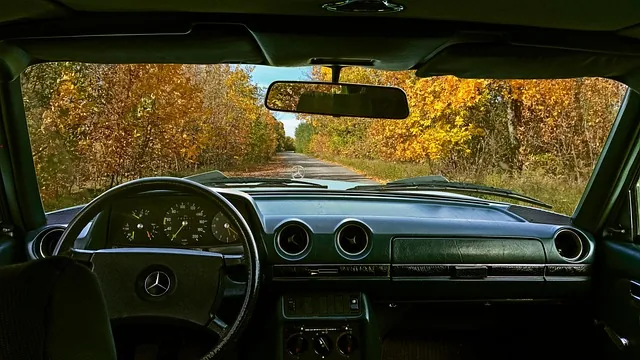 mercedes, mercedes w123, retro, herbst, auto tapeten, road, die natur, landschaft, ukraine, frieden, stille, ruhe, auto, jahrgang, alt, natürlich